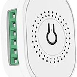 UJEAVETTE WiFi Smart Switch Light Mini 2 Way Module Breaker for Amazon Alexa White 16A-9