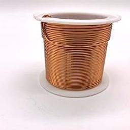 Xuulan Cable Copper Magnet Winding Enameled Copper Wire 41AWG 28AWG 40AWG 20AWG 0.25mm 0.1mm 0.17mm 0.08mm 0.95mm QA-1/155 Used to Repair Copper Wires. (Color : OD 1mm, Size : Weight 100g)-image-91