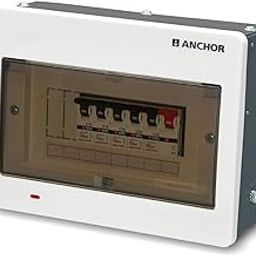 Anchor by Panasonic UNO Plus 6 Way SPN Distribution Board For Home, Office | MCB Distribution Box (98371)-11