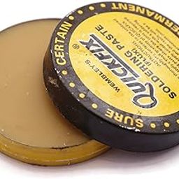 Electronic spices Quickfix Solder Paste Flux brown rosin-rich paste Pack Of 2, (50+50=100gram)-19