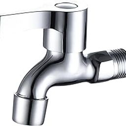 UJEAVETTE Washing Machine Faucet Laundry Faucet Water Tap for Outdoor Laundry Bathroom CoABSer Faucet mesh-image-81