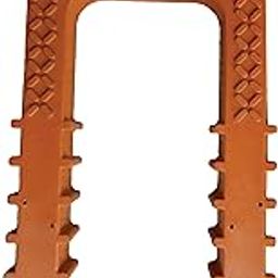 WI PVC Foot Steps Suitable for Under Construction Sites, UG Sump Tank, Swimming Pools, Over Head Tanks & Man Holes Size-16MM (Pack of 5)-image-45