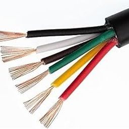 Round Copper Wire & Cable Size 1.5 MM X 6 Core With (ISI MARK) For Home, Domestic & Industrial Electrical Connections up to 1100v Use Length 5 Meter-picture-10