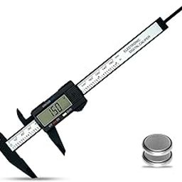 0-6 Inches Digital Caliper with Large LCD Screen and Auto-Off Feature | Inch & Metric Conversion Measuring Tool, Perfect for Household/DIY Measurement-17