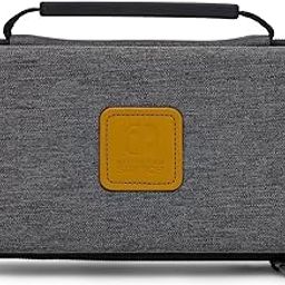 PowerA Protection Gaming Console Kit Case for Nintendo Switch or Nintendo Switch Lite with Accessories Storage, Charcoal (Officially Licensed)-16