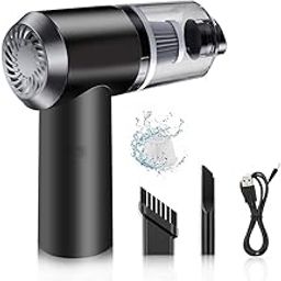 EROLIFIN Portable High Power 2 in 1 Car Vacuum Cleaner | USB Rechargeable Wireless Handheld Car Vacuum Cleaner and Smooth Design | Built in LED Light, Portable,Wet and Dry-image-66