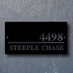 UNKAR EXPORTS INDIA | Customized | Personalized | Metal | Modern Plaque | House Number | & House Name | Address Sign | for Home Entrance | Stylish Metal Name | Ultimate Decor-image-82