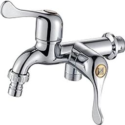 LOOM TREE® Water Faucet for Washing Machine G1/2 Water Tap Faucet for Laundry Room Pool Style B-image-71