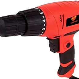 Professional Electric Screw Driver Drill Machine 730W, Copper Armature, Chuck 10mm, 750RPM, Reverse Forward Torque Setting, 220 Volts (Red)-18