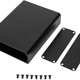 Aluminum Alloy Project Box for GPS Shell, Circuit Board Shell, Decoder Shell Circuit Board Project Shell Industrial Supplies-image-12