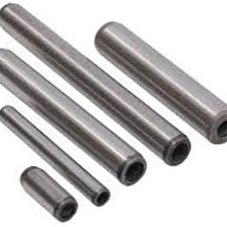 GK MART 6mm diameter x 30mm (3 cm) length hardened alloy steel straight extractable (inside thread 4mm) dowel pins - 5 Nos-15