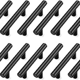 Store2508 Stainless Steel Cabinet Handles Pulls 4 Inches (Matte Black Pack of 12)-image-77