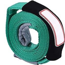 Recovery Tow Strap, Good Toughness Firm 5m/16.4ft Towing Rope for Car-image-5