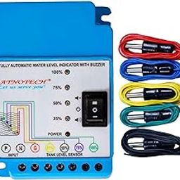 Automatic Water Level Indicator with Buzzer Alarm-19