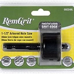 Disston RemGrit 1-1/2 in. Dia. x 7/8 in. L Carbide Grit Hole Saw 1/4 in. 1 pc.-image-1