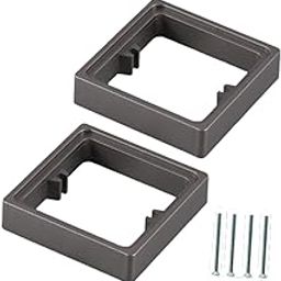ARTISOUL® 2 Pieces Single Socket Spacers Switche Accessory For Office Living Room Home Gray | Home Improvement | Electrical & Solar | Switch Plates & Outlet Covers-image-35
