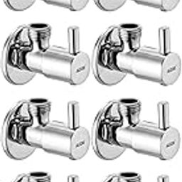 ALTON APL4213, Brass Angle Valve With Wall Flange, Chrome (8-Piece Set)-image-21