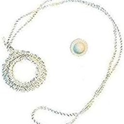 Roller Window Shade Cream Rayon Double Crochet Ring Pull with Screw Button-23