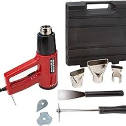 Master Appliance EC-200K Variable Temperature Heat Gun Kit, Heat Gun for Wire Connectors, Paint Stripping Heat Gun Kit, 120V, 10A, 1200W - American Company-image-77
