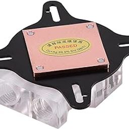 GPU Water Cooling Block, GPU Cooler Universal Red Copper for Computer PC GPU-image-32