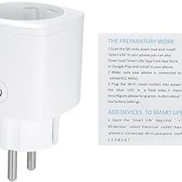 F FABOBJECTS® 16A Smart Power Plug Smart Socket WIFI Socket-outlet for Household Smart Outlet Socket Plug APP Remote Control Timing ON/OFF Energy ing Voice Control Compatible with Google Home Alexa-24