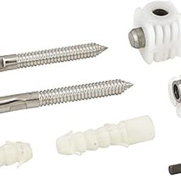 Ruhe® Rag/Rack Bolt | Premium Stainless Steel Rag/Rack Bolt 12 MM | Nut & Bolt Set with Complete Accessories for Toilet/Commode-picture-16