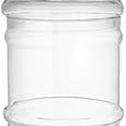 Transparent Plastic Water Dispenser Bottle - 20L Multicolor, 20 Liter (Plastic Jar)-image-63