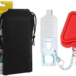 Upgraded Portable Door Lock Home Security Door Locker Devices & Door Stopper, Perfect Red Christmas Gifts Self Defense Travel Essentials for Hotel Apartment Airbnb Additional Safety-image-31