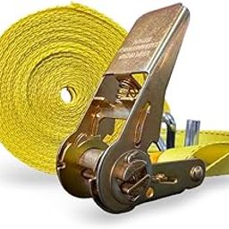GTCFI Premium - Ratchet Tie Down Strap Heavy Duty Tie Down Polyester Lashing Straps (25MM 8MTR. 1.5Ton GTC) - Export Quality-0