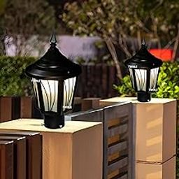 twixle Gate Light for Home/gate lamp/gate Lamps for Outdoor Waterproof/gate Light/gate Pillar Lights for Outdoor for Stairs, Boundries, Pillar, Garden (Without Bulb, 2, Pack)-17