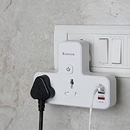 Ocko Power Plug Multi Plug Extension Board/Strip, 2500 Watts,10 Amps, 250V, QC 3.0 25W, 1x Type C USB PD Port (65W), 2X Universal Socket, 2X USB Port, Night Lamp, LED Indicator, On/Off Switch-image-48