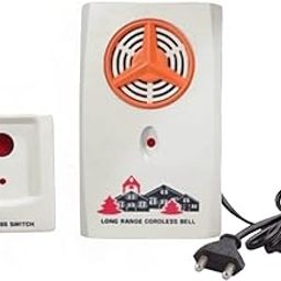 Rosario Wireless Remote Calling Bell for Office,Hard Plastic Body,Long Range,Cordless/Wireless Door Bell-4