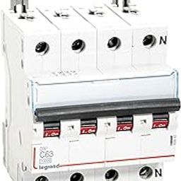 Legrand 408683-63A Tpn Triple Pole + Neutral 10Ka C Curve 415V Ac Dx3 Mcb-image-15