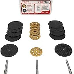 UniQual 18pcs Cutting Disc Kit for Metal, Ceramic, Stone, Glass, PVC-13