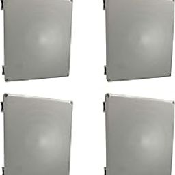 DJC Supply Co. 12"x10"x4" PS Plastic Weather & Dust Proof Junction Conduit Box Electronics Enclosure 4 Pack-image-66