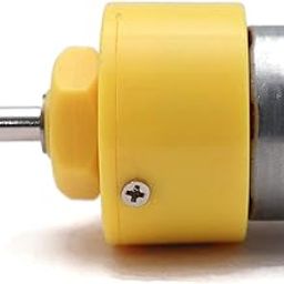 Croptronia 12V 200 RPM Geared DC Motor & Original Metal Gears - Multicolor-picture-8
