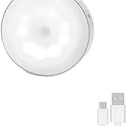 MEDHA HUB Wireless Motion Sensor Light – USB Rechargeable LED Night Light, Auto On/Off, Stick-On Magnetic Lamp for Closet, Wardrobe, Stairs, Kitchen, Bedroom & Bathroom (No Wiring, Battery-Powered)-image-50