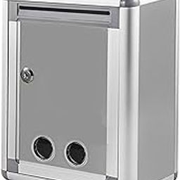 THE STYLE SUTRA Locking Wall Mounted Mailbox Metal Vertical Postbox Lockable Mailbox-image-61
