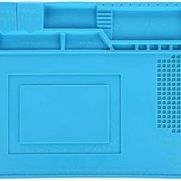 SR-Anti Static ESD Safe Heat Insulation Working Silicone Magnetic Mat - Large (450 x 300 mm), Blue-picture-23