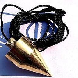 Pentagon Engineering Instruments Plumb Bob Full Brass Plumb Bob in 100 Gram with Good Brass Polished-21