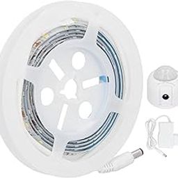 Ubervia Strip Light, Multi Purpose PIR Motion Sensor Bedside Light Flexible Warm Light for Bedroom for Home-image-24