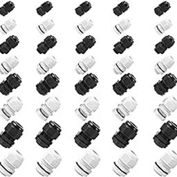 40pcs Cable Connector Wire Connectors Cable Gland Waterproof Wire Protector Cable Gland Connector Cord Gland Waterproof Cable Gland Cable Gland Joints Plastic Gland-image-18