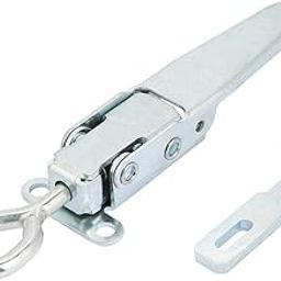 Metal Buckle Lock Fastener Latch Catch Lockable Truck Trailer Body Clamp Hasp High Strength Easy Install Secure Attachment Universal Application Iron Material 56 * 180mm DK100 Model-image-38