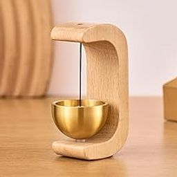 Thavix Shopkeepers Bell for Door Opening, Magnetic Shopkeepers Bell Wood Doorbell Wind Chime for Refrigerator, Room, Porch, Garden, Backyard, Restaurant,Home Garden Windchime Housewarming Gift-image-89