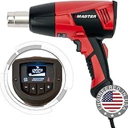 Master Appliance Proheat PH-1400A Professional Heat Gun - Programmable Backlit LCD Display, Compact and Lightweight Variable Temperature Electric Heat Gun, Industrial Automotive Tools, 120V-image-80