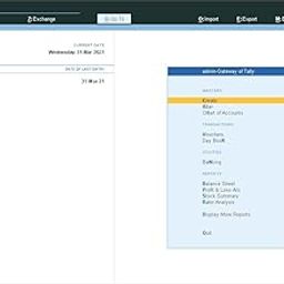 ELOGICS CORPORATION Display Login User Name On Gateway Of Tally Menu Bar Addon - Tally Add-On (E-Mail Delivery - No CD) - Single User-18
