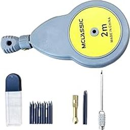 ATORSE® Rotating Tape Compass Measurement Drawing Compass Woodworking Measuring Tape|Home Items for Living Room, Home & Garden, Home Product, Flower Planters for Home-office-Lawns|-picture-14