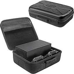 Pinson Hard Carrying Case for Xbox Series X Game Console and Wireless Controllers Accessories Protective Cover Travel Bag-10