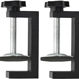 Serplex® 2Pcs Woodwork Clamps Carboon Steel C Shaped Clamps Wooden Panel Holder Clamp Screw Fixing C-Clamps for Woodworking, Metalworking, DIY Craft, Drilling, Punching, Drawer Door Installation-image-43