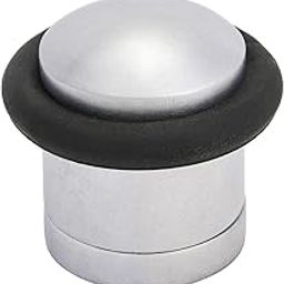 TIMCO Cylinder Door Stop - Satin Chrome - Floor Mounted - Concealed Fixing for Improved asthetics - 41mm-image-52